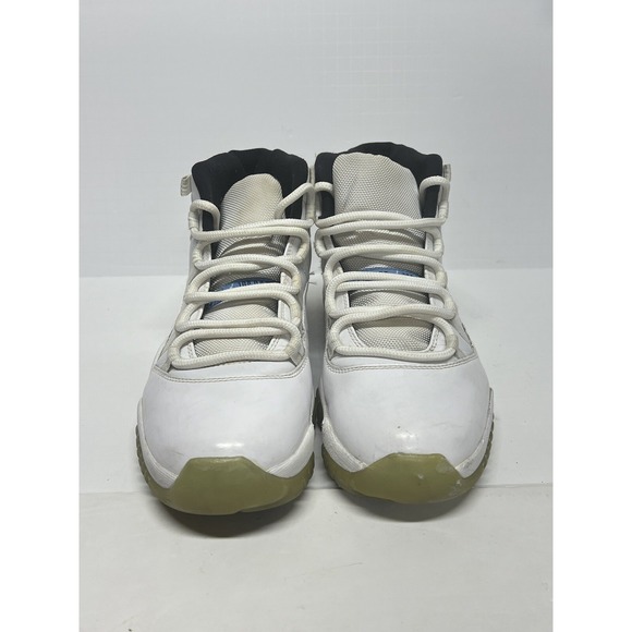 Size 10.5 - Air Jordan 11 XI Retro Legend Blue 2014 White - Picture 5 of 9